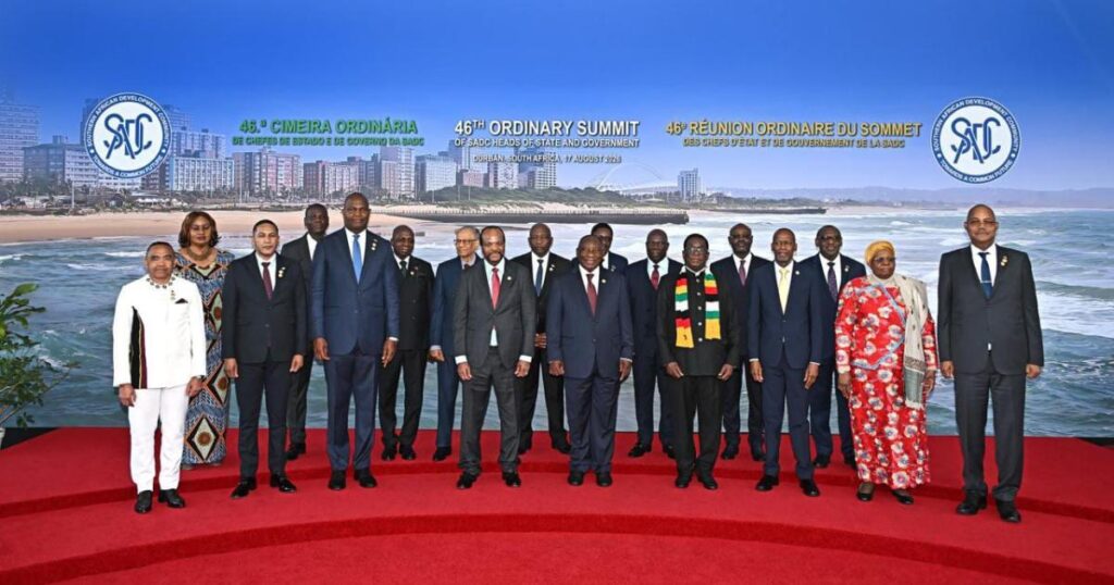 Sommet de Durban : la SADC réaffirme son soutien à la RDC la SADC réaffirme son soutien à la RDC
