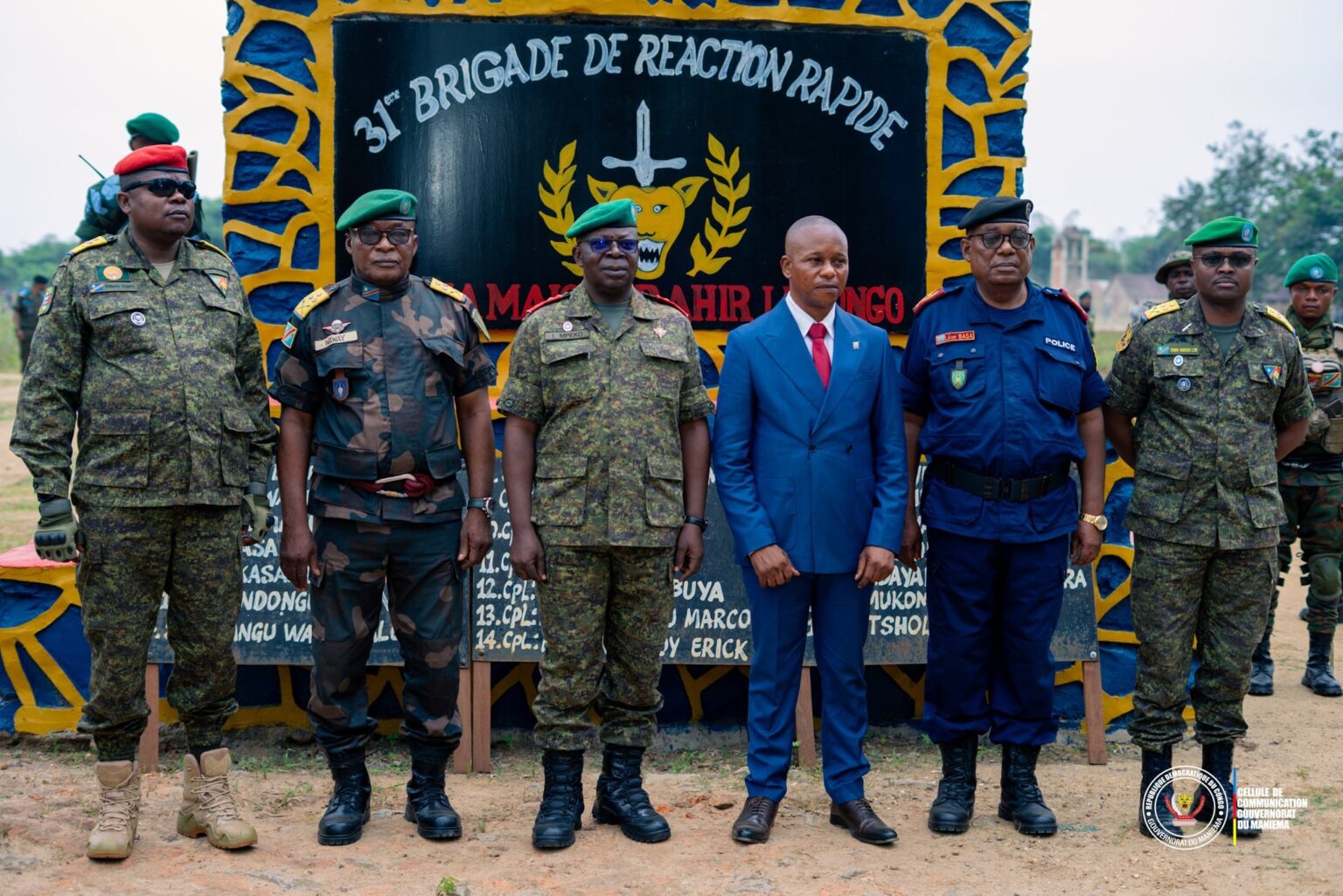le colonel N’tumba Makiadi prend le commandement de la 31ᵉ brigade