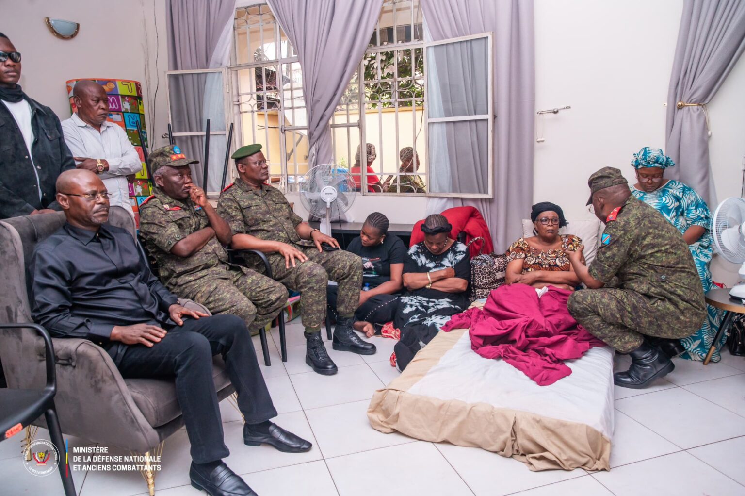RDC : le ministère de la Défense apporte son soutien à la famille du général Mutombo le ministère de la Défense apporte son soutien à la famille du général Mutombo
