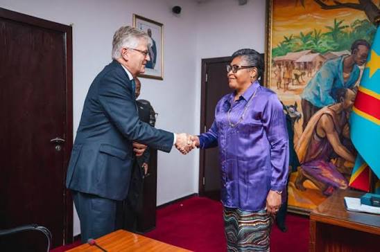 RDC : Suminwa échange avec la MONUSCO sur le cessez-le-feu dans l’Est Suminwa échange avec la MONUSCO sur le cessez-le-feu dans l’Est