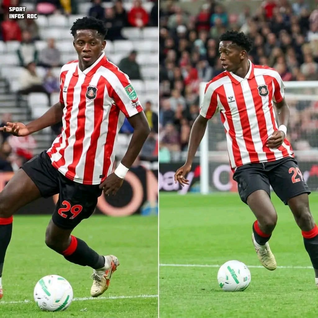 Léopards : Jules Ahoka impressionne pour sa première titularisation avec Sunderland Jules Ahoka impressionne pour sa première titularisation avec Sunderland