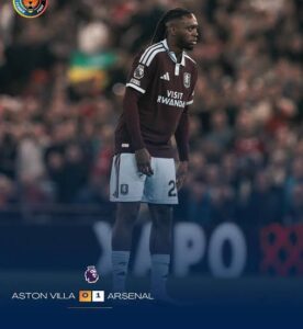 Aston Villa s’incline face à Arsenal, Wan-Bissaka fait ses débuts