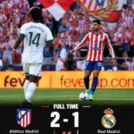 l’Atlético fait tomber le Real Madrid dans le derby