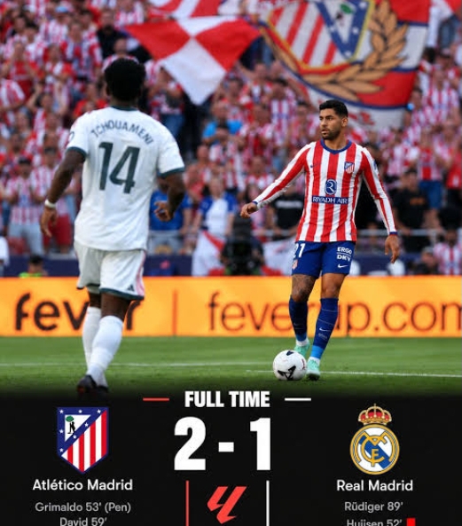Liga : l’Atlético fait tomber le Real Madrid dans le derby l’Atlético fait tomber le Real Madrid dans le derby