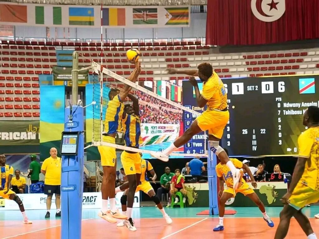 CAN Volley-ball 2026 : la RDC chute face au Rwanda la RDC chute face au Rwanda