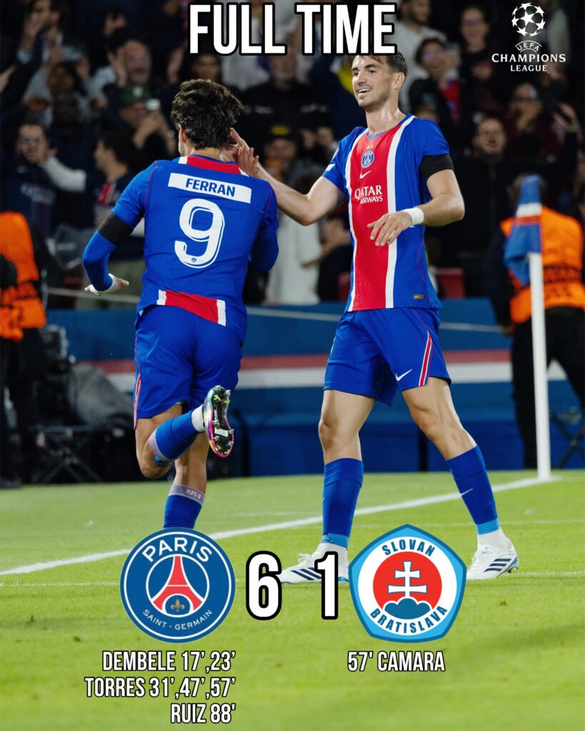 PSG en UCL