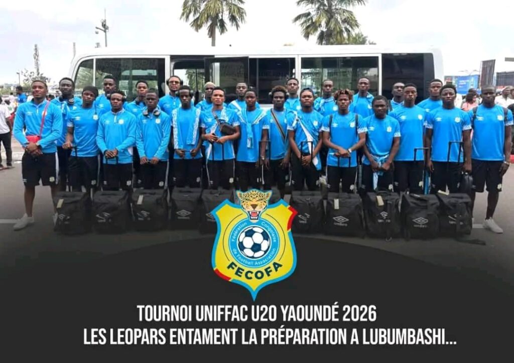 UNIFFAC 2026 : les Léopards U20 se lancent à la conquête du trophée les Léopards U20 se lancent à la conquête du trophée