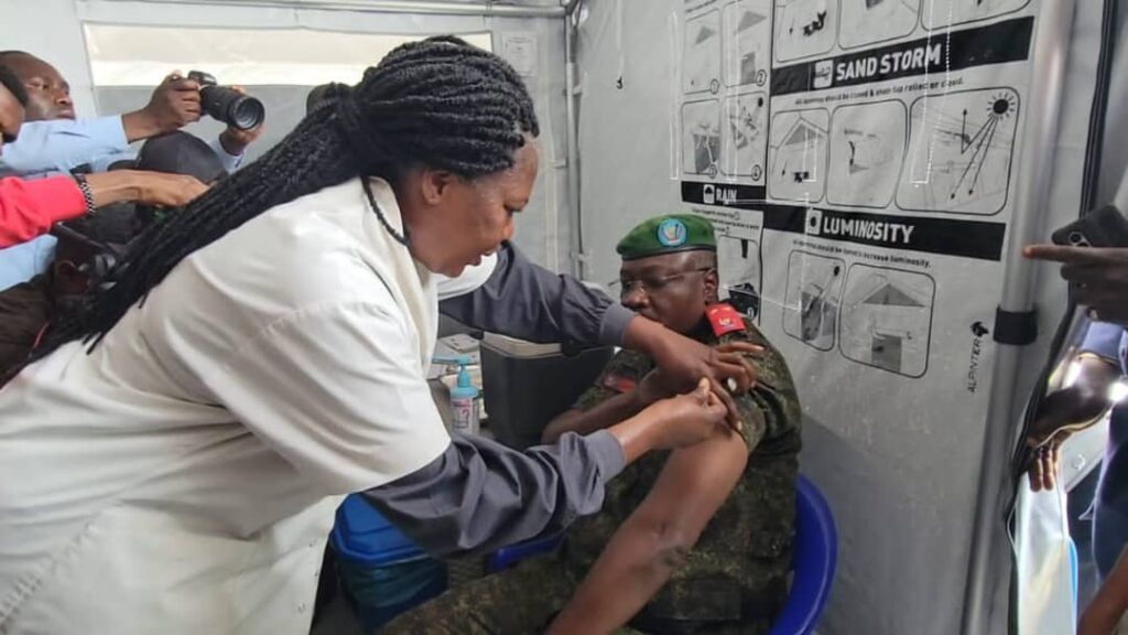 Ituri : Debut de la campagne de vaccination contre Ebola Debut de la campagne de vaccination contre Ebola