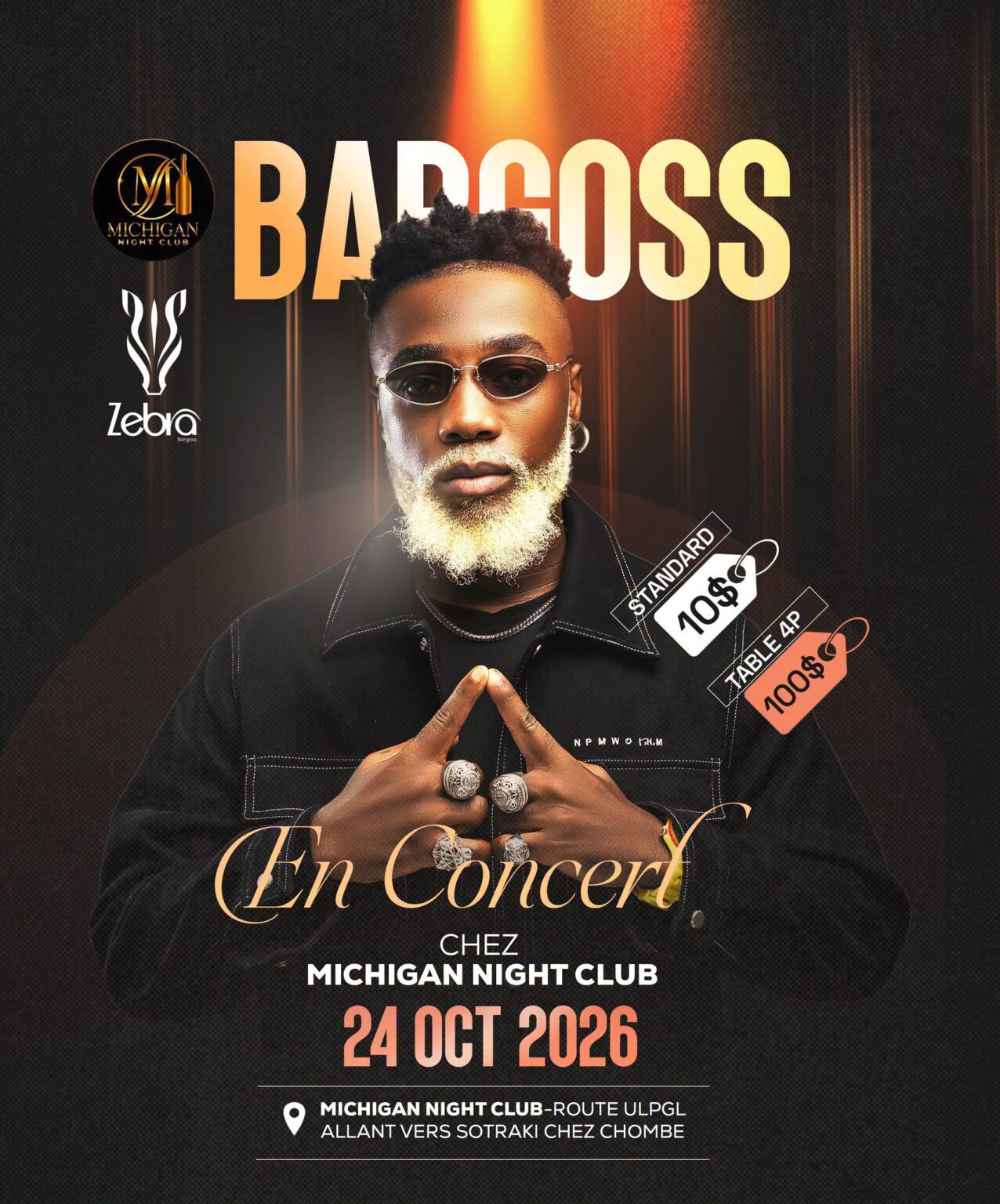 Bargoss promet un concert 100 % live à Michigan