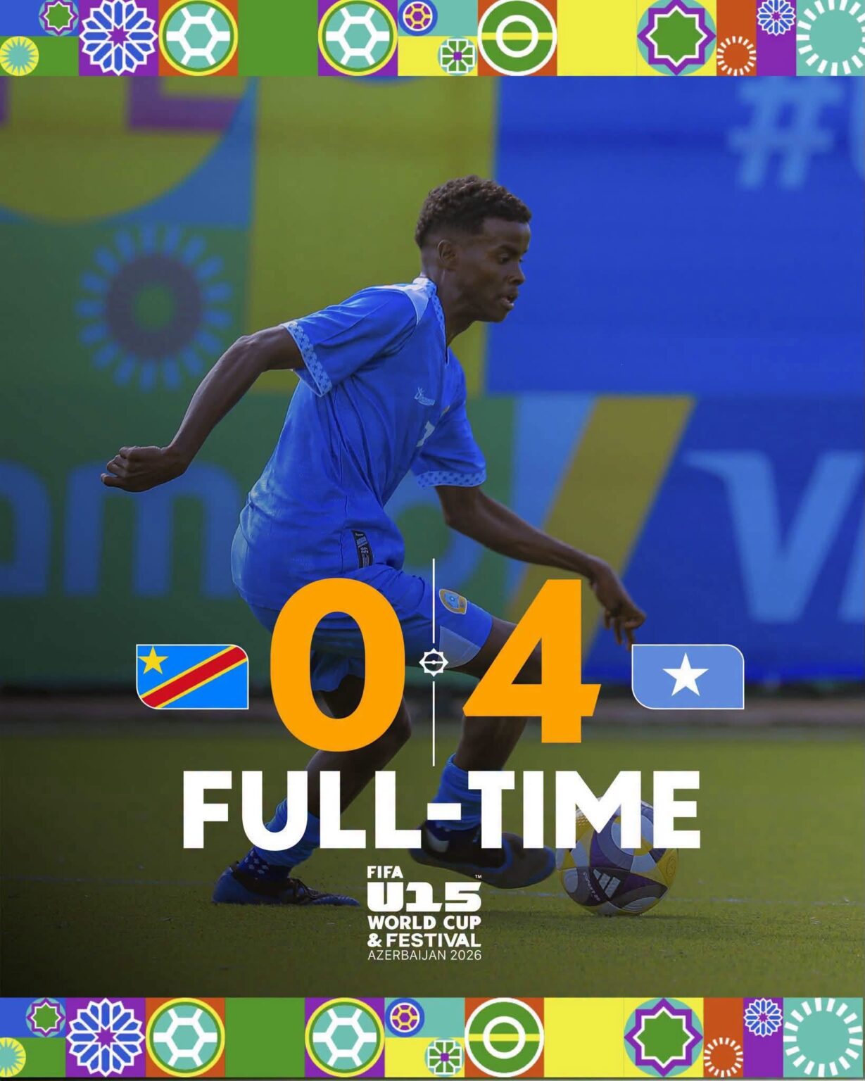 Mondial U15 : les Léopardaux éliminés par la Somalie Mondial U15 : les Léopardaux éliminés par la Somalie