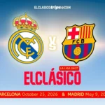 le FC Barcelone défie le Real Madrid ce dimanche