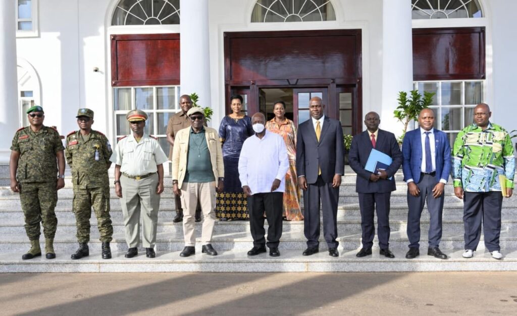 Museveni relance le dialogue entre Kinshasa et la CRP