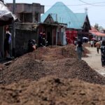 Goma : Début des travaux de pavage de la route principale axe Kasika