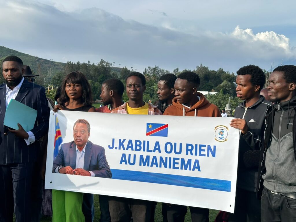 RDC : des ressortissants du Maniema réaffirment leur soutien à Joseph Kabila