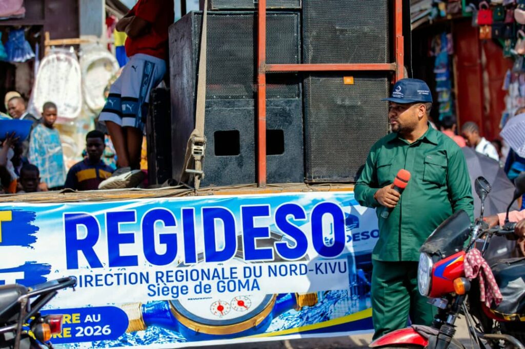 la campagne de recouvrement REGIDESO