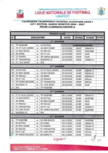 le championnat congolais reprend le 20 octobre